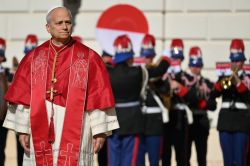 Le pape Léon XIV débute son voyage éclair à Monaco avec le prince Albert II