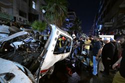 Syrie: l’explosion près de Damas n’a fait aucun mort, le bilan revu à 14 blessés