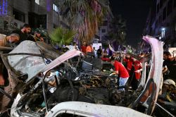 Syrie: deux morts dans l'explosion d'une bombe dans un bus près de Damas