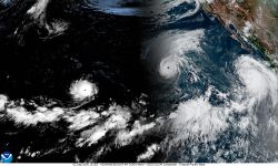 Trois ouragans en même temps dans le Pacifique, phénomène rare favorisé par El Niño