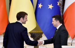 Macron ira-t-il en Ukraine pendant la présidence de l'UE?