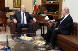 Rencontres diplomatiques à Baabda