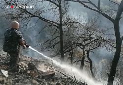 Bchamoun dévastée par les flammes