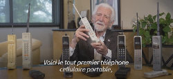 Il a inventé le téléphone portable