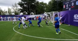Cécifoot: les Bleus, champions paralympiques, séduisent toujours autant le public