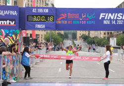 Le marathon de Beyrouth reprend des couleurs