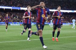 Ligue des champions: le PSG et Barcelone cartonnent d'entrée