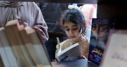 Gaza: une bibliothèque renaît des décombres