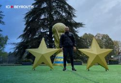 Léo Dubois à Beyrouth dans le cadre des préparatifs de la «journée olympique»