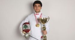 Escrime: Ghadi el-Chemali, l’estoc libanais à l’assaut de l’Olympe