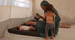 Gaza: la varicelle gagne les camps de déplacés