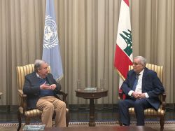 Antonio Guterres au Liban pour une visite de \