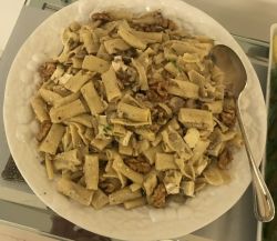 Recette festive: Rigatonis au brie