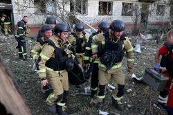 Des attaques de missiles sur Kiev font au moins 13 morts et de lourds dégâts
