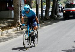 Miguel Angel Lopez blessé à une cuisse