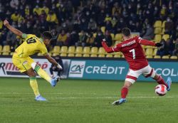 Coupe de France: Nantes file en quarts sur un doublé de Blas