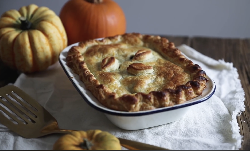 Recette festive: Tourte au potiron