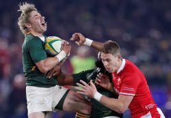 Les Springboks, battent de peu les Gallois à Pretoria