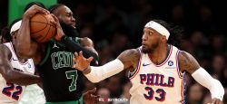 NBA: Boston a dû cravacher contre Philadelphie, privé d'Embiid