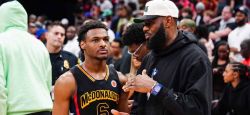 NBA: Bronny James rejoint son père LeBron James aux Lakers