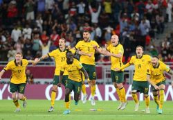 Mondial-2022: l'Australie décroche l'avant-dernier billet