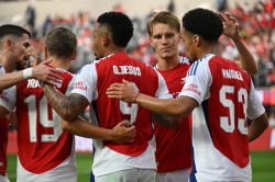 Foot: Arsenal s'offre Manchester United (2-1) à Los Angeles