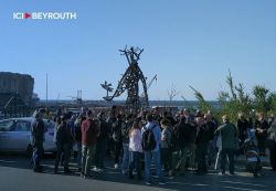 Nouvelle manifestation contre la destruction des silos du port