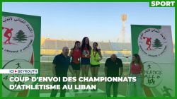 Coup d'envoi des championnats d’athlétisme au Liban