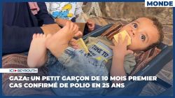 Gaza: Un petit garçon de 10 mois premier cas confirmé de polio en 25 ans