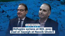 Réfugiés syriens et BDL avec Ziad el-Sayegh et Nassib Ghobril