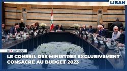 Le Conseil des ministres exclusivement consacré au Budget 2023