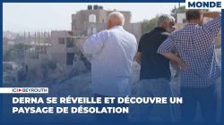 Derna se réveille et découvre un paysage de désolation