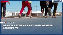 Réfugiés syriens: l'art pour apaiser les esprits