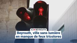 Beyrouth, ville sans lumière en manque de feux tricolores