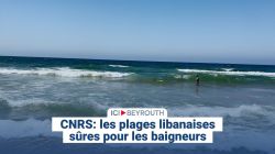 CNRS: les plages libanaises sûres pour les baigneurs