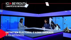 Entretien électoral d’Asma Andraos à Ici Beyrouth