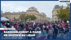 Rassemblement à Paris en soutien au Liban