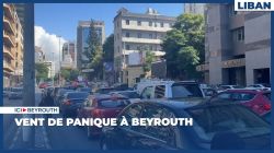 En images: vent de panique à Beyrouth