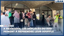 A Beyrouth, les déplacés du sud peinent à reprendre leur souffle