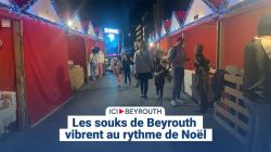 Les souks de Beyrouth vibrent au rythme de Noël