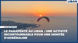 Le parapente au Liban: une activité incontournable pour une montée d'adrénaline