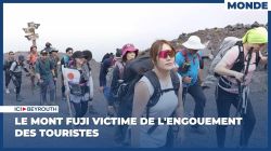 Le mont Fuji victime de l'engouement des touristes