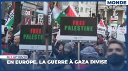 En Europe, la guerre à Gaza divise