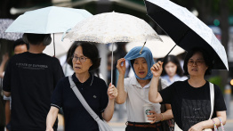 Corée et Japon sous une chaleur record