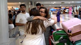 À l'aéroport de Beyrouth: le retour, malgré tout 