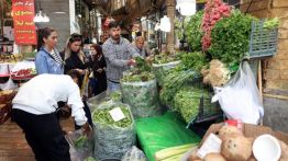 Scènes de vie quotidienne au bazar de Tajrish à Téhéran