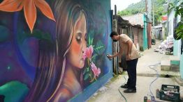 Des Salvadoriennes effacent par l’art la violence des gangs