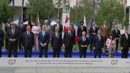 Les ministres des Finances du G7 réunis à Paris