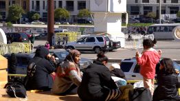 Place des Martyrs, refuge de nouveaux déplacés