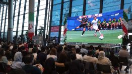 Le football offre une parenthèse d’espoir aux jeunes Iraniens
